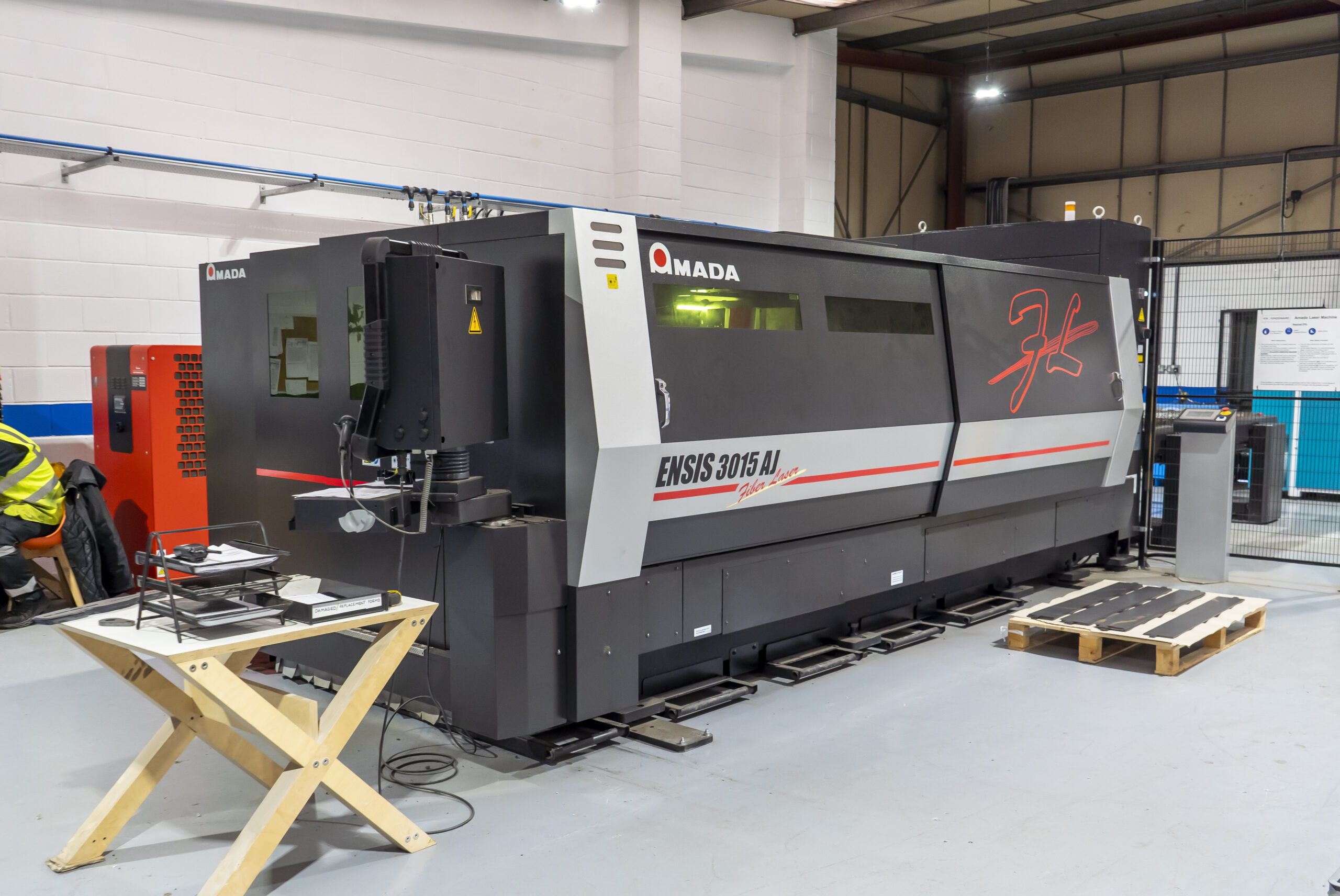 Amada laser cutting machine