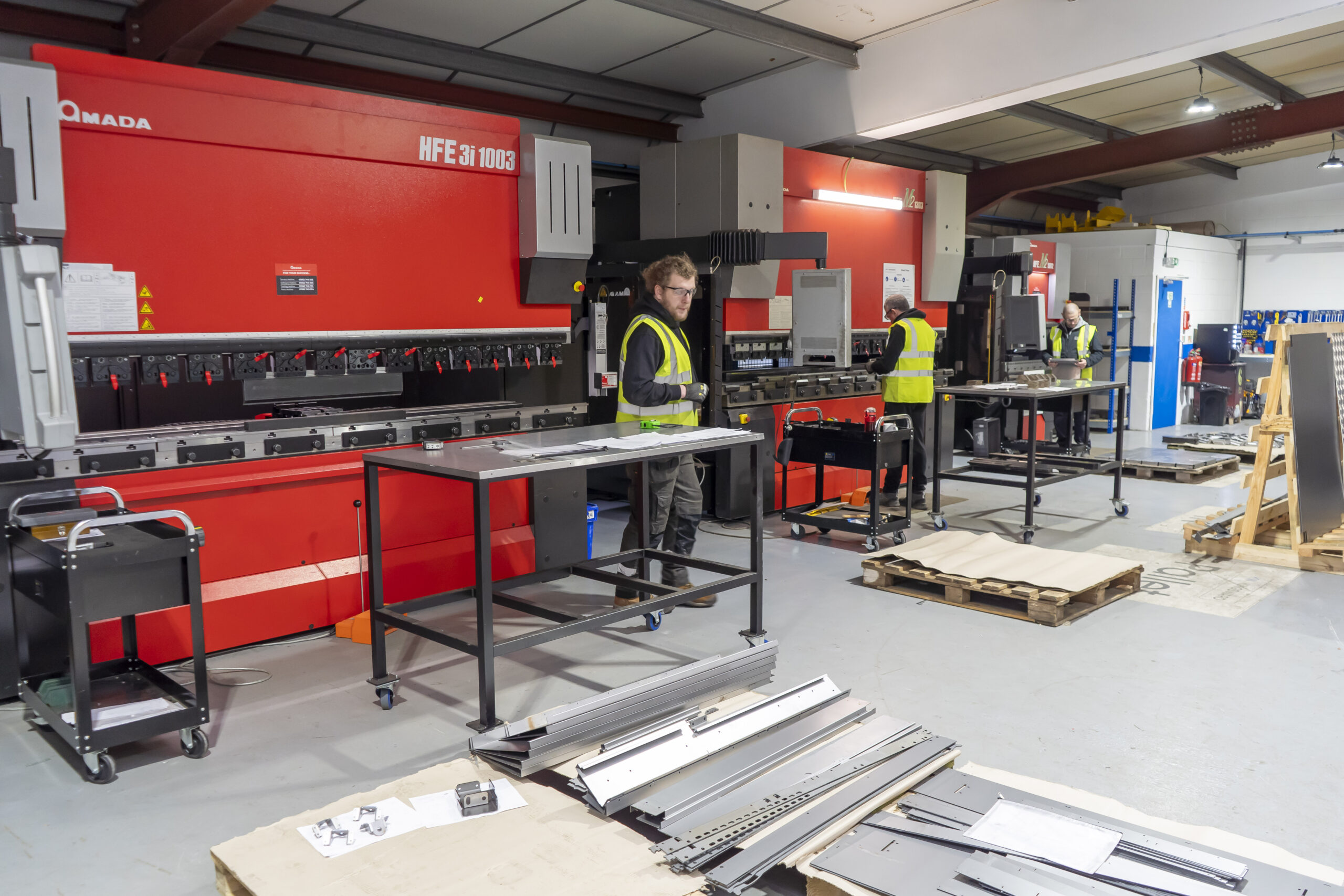 Amada Break Press at Kingsward Group