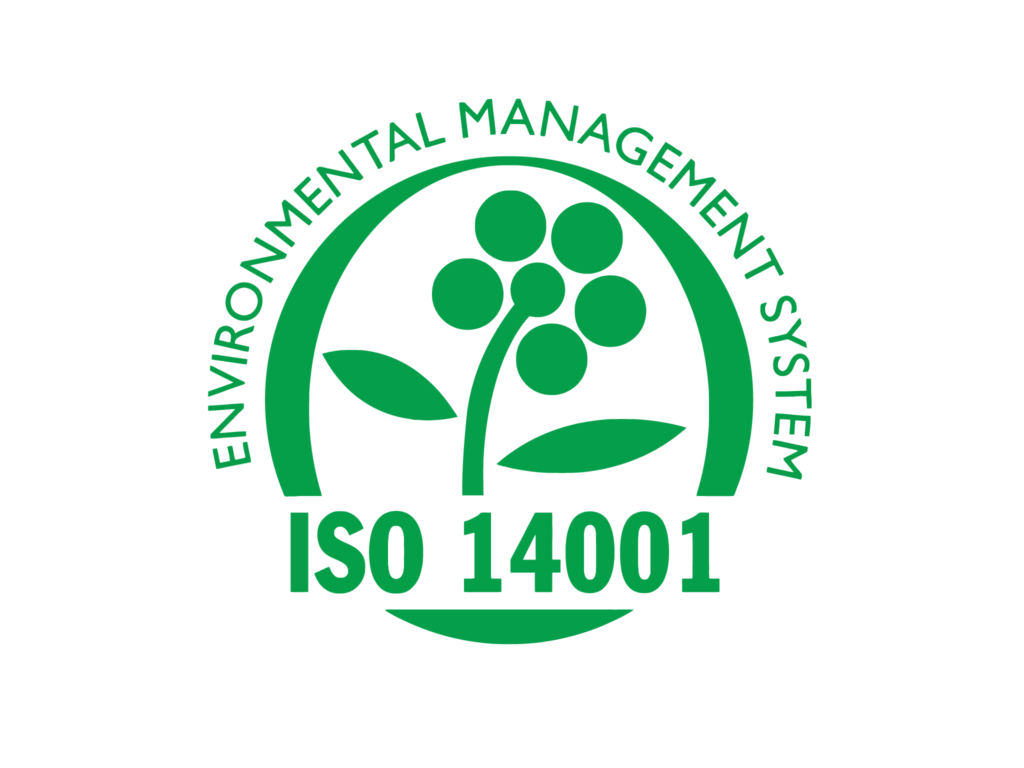 ISO-14001 certificate badge